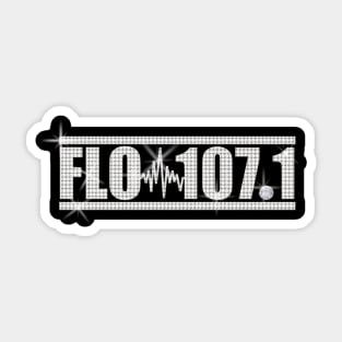 FLO 107.1 BLING Sticker